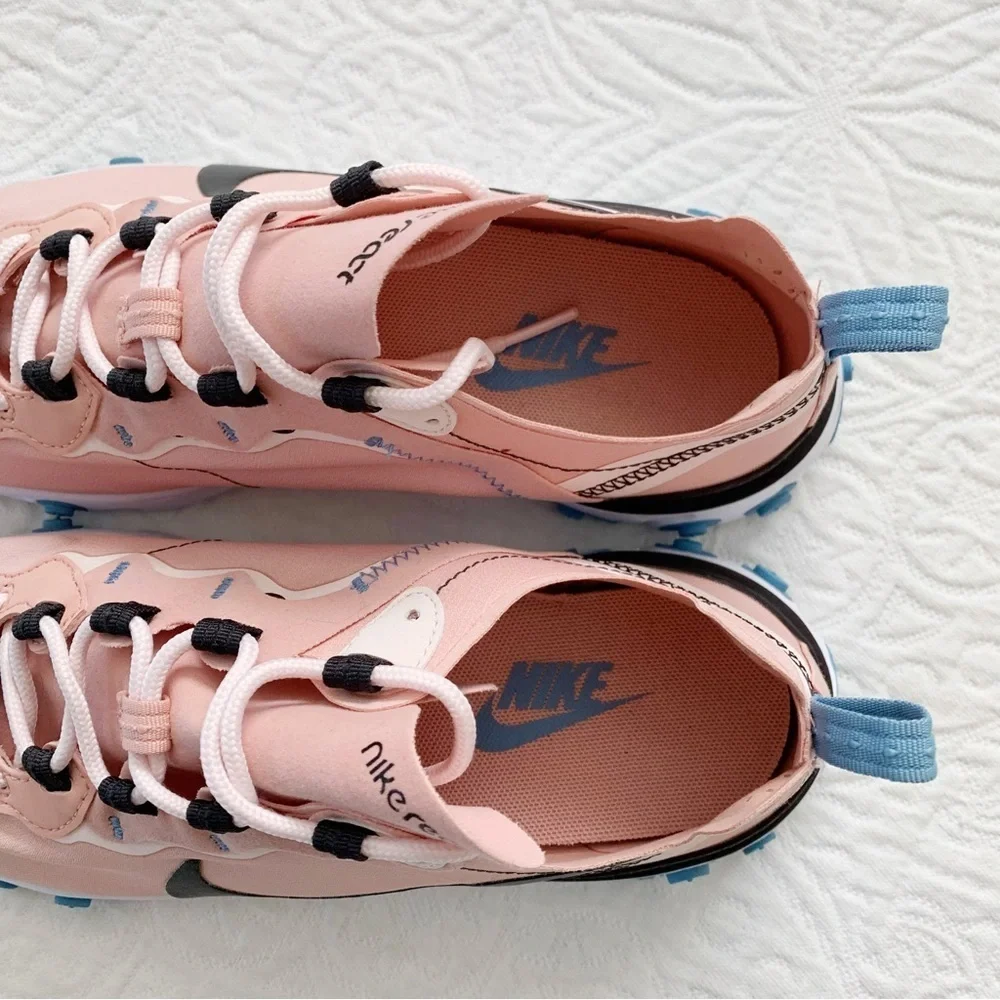 Nike Women's React Element 55 Sneakers, Coral‎ Stardust (Sz 7.5)